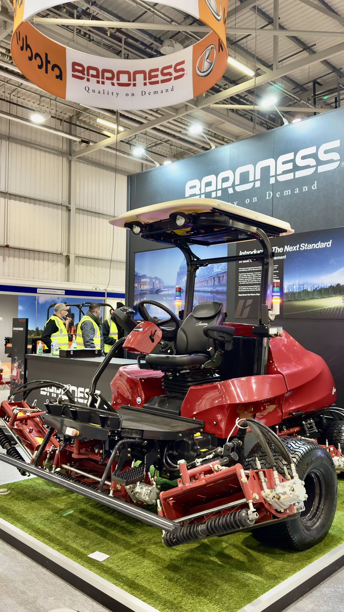 Part 1 Another great year at the premier turf management exhibition,show preparation for BTME 2025 at Harrogate convention centre for some of the biggest manufacturers of machinery on turf industry and beyond.. BARONESS and KUBOTA <a href="/baronessuk/">Baronessuk</a> #kubota #baronessuk #btme2025