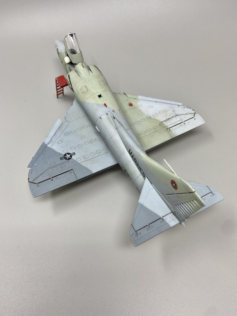 TSMODELHANGAR's tweet image. A-4E Skyhawk VF-126 Bandits