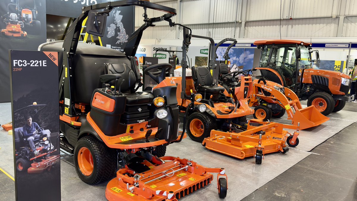 Part 2 Another great year at the premier turf management exhibition,show preparation for BTME 2025 at Harrogate convention centre for some of the biggest manufacturers of machinery on turf industry and beyond.. BARONESS and KUBOTA @kubotauk #kubota #baronessuk #btme2025