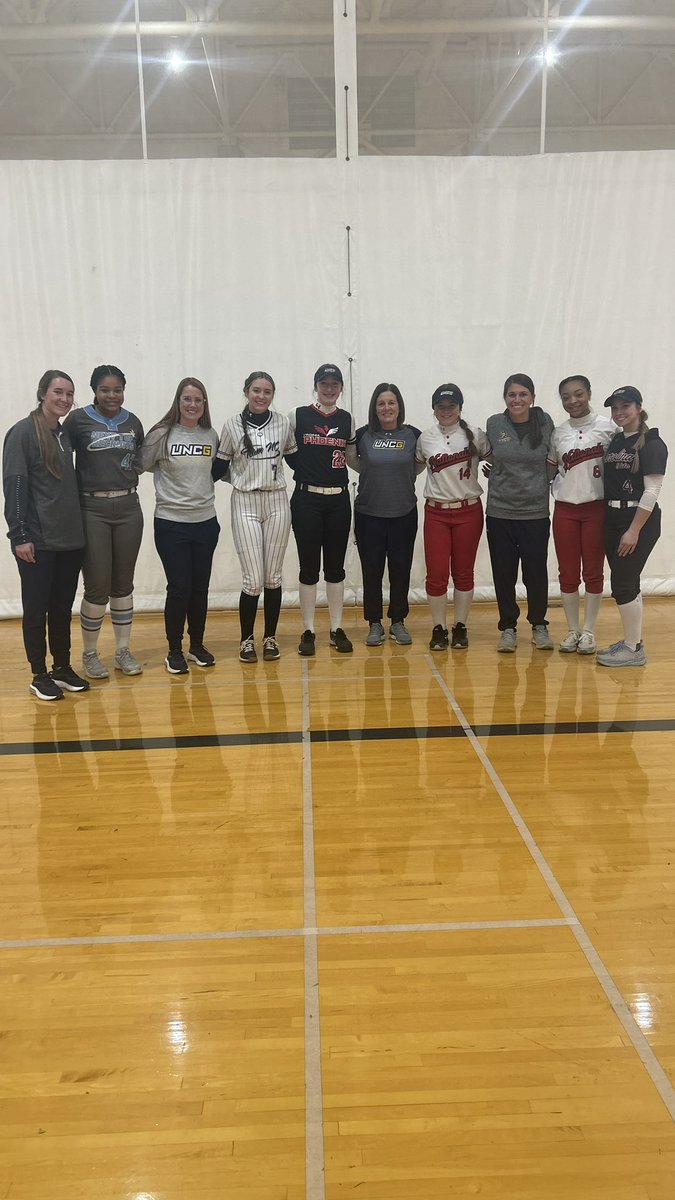 Layla Carr (@laylacarr2025) on Twitter photo I had a great time today at the <a href="/UNCGSoftball/">UNCG Softball</a> camp!! Loved getting to work with some of my future teammates. I’m so excited to be a Spartan 🥎🤍
<a href="/coachbreneman/">Janelle Breneman</a> <a href="/allydavis09/">Ally Davis</a> <a href="/Brynne_Dordel/">Brynne Dordel</a> <a href="/jojo_hyatt/">Jo Hyatt</a> <a href="/NationalsCC/">Nationals Fastpitch Team</a> <a href="/T_Batts3/">Terry Batts</a> <a href="/tt_elizabeth03/">Tianna</a> @jane I had a great time today at the <a href="/UNCGSoftball/">UNCG Softball</a> camp!! Loved getting to work with some of my future teammates. I’m so excited to be a Spartan 🥎🤍
<a href="/coachbreneman/">Janelle Breneman</a> <a href="/allydavis09/">Ally Davis</a> <a href="/Brynne_Dordel/">Brynne Dordel</a> <a href="/jojo_hyatt/">Jo Hyatt</a> <a href="/NationalsCC/">Nationals Fastpitch Team</a> <a href="/T_Batts3/">Terry Batts</a> <a href="/tt_elizabeth03/">Tianna</a> @jane