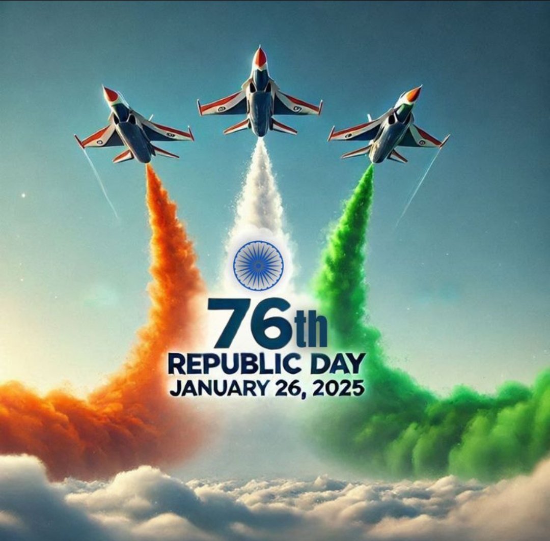 DivyanshSen412's tweet photo. गणतंत्र दिवस की हार्दिक शुभकामनाएं।🇮🇳
#RepublicDay2025 https://t.co/wB4mFRGXhY