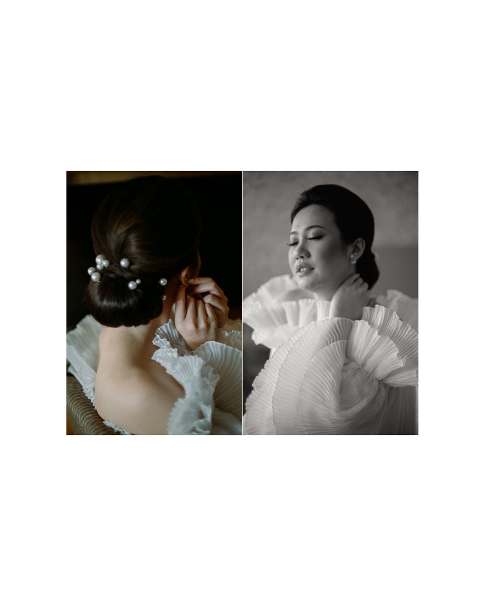 “A veil of quiet elegance, hiding the roar of a heart full of love.” — from the wedding of Jessy &amp; Kevin, Jakarta