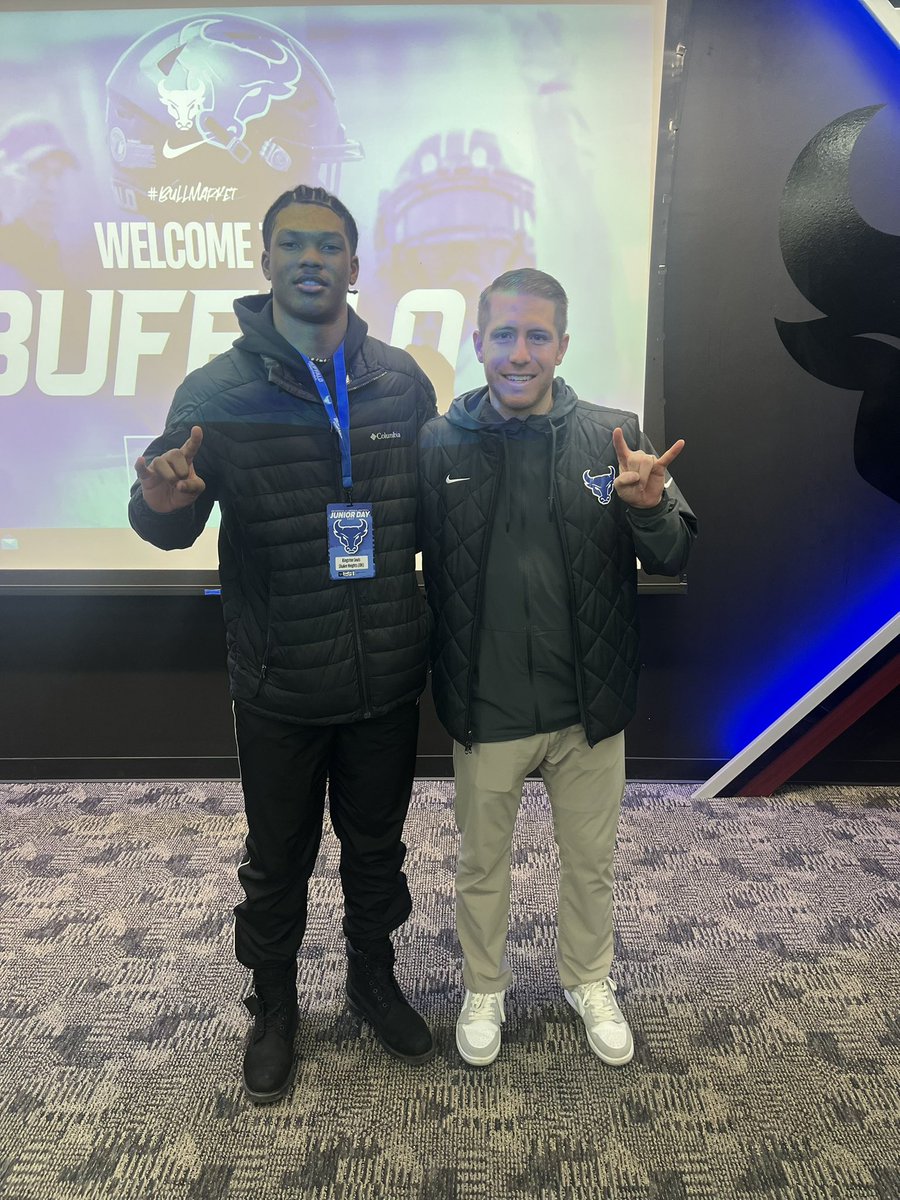 Kingston Seals (@seals2026) on Twitter photo Thank you <a href="/UBFootball/">UB Football</a> for having me at today’s Junior Day! I had an amazing time and can’t wait to get back on campus! <a href="/Coach_JoeBowen/">Joe Bowen</a> <a href="/CoachMorris_/">Adam Morris</a> <a href="/Pete_Lembo/">Pete Lembo</a> <a href="/ShakerRaidersFB/">Shaker Heights High School Football</a> <a href="/_CoachNicholson/">Alex Nicholson</a> <a href="/ShakerStrength/">Shaker Strength</a> Thank you <a href="/UBFootball/">UB Football</a> for having me at today’s Junior Day! I had an amazing time and can’t wait to get back on campus! <a href="/Coach_JoeBowen/">Joe Bowen</a> <a href="/CoachMorris_/">Adam Morris</a> <a href="/Pete_Lembo/">Pete Lembo</a> <a href="/ShakerRaidersFB/">Shaker Heights High School Football</a> <a href="/_CoachNicholson/">Alex Nicholson</a> <a href="/ShakerStrength/">Shaker Strength</a>