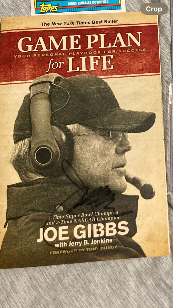 KCOLBNEK's tweet photo. If the Washington @Commanders win tomorrow in the #NFCChampionship game i’ll do a giveaway for my autographed copy of @JoeGibbsRacing book “Game Plan for Life” 

Like this post, comment #RaiseHail  , and retweet. Must be following.

#NFL
#HTTR 
#HTTC
#JoeGibbs
#Redskins
#GiveAway https://t.co/3tDKO1lbrR