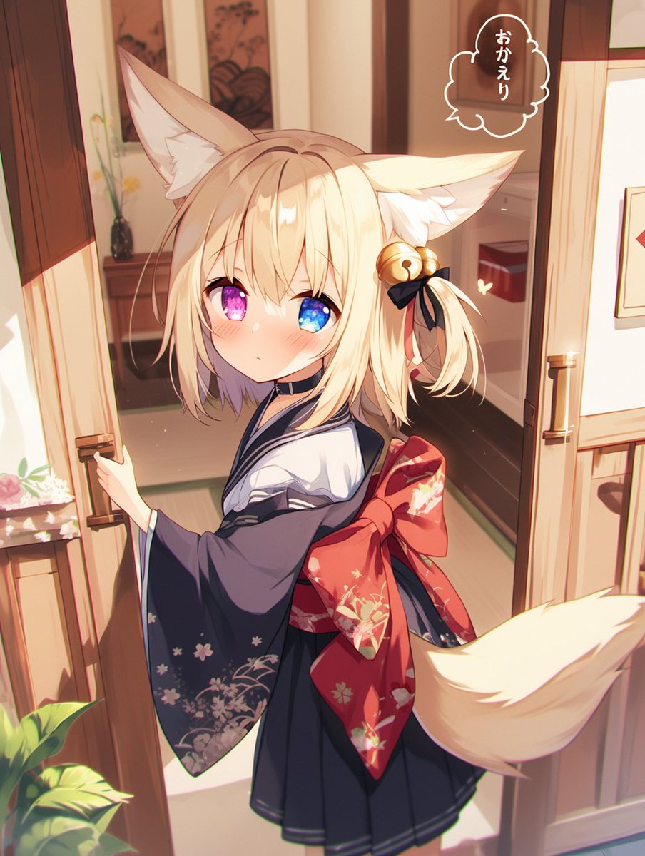 vemyuge's tweet image. おかえり
#AIイラスト少女