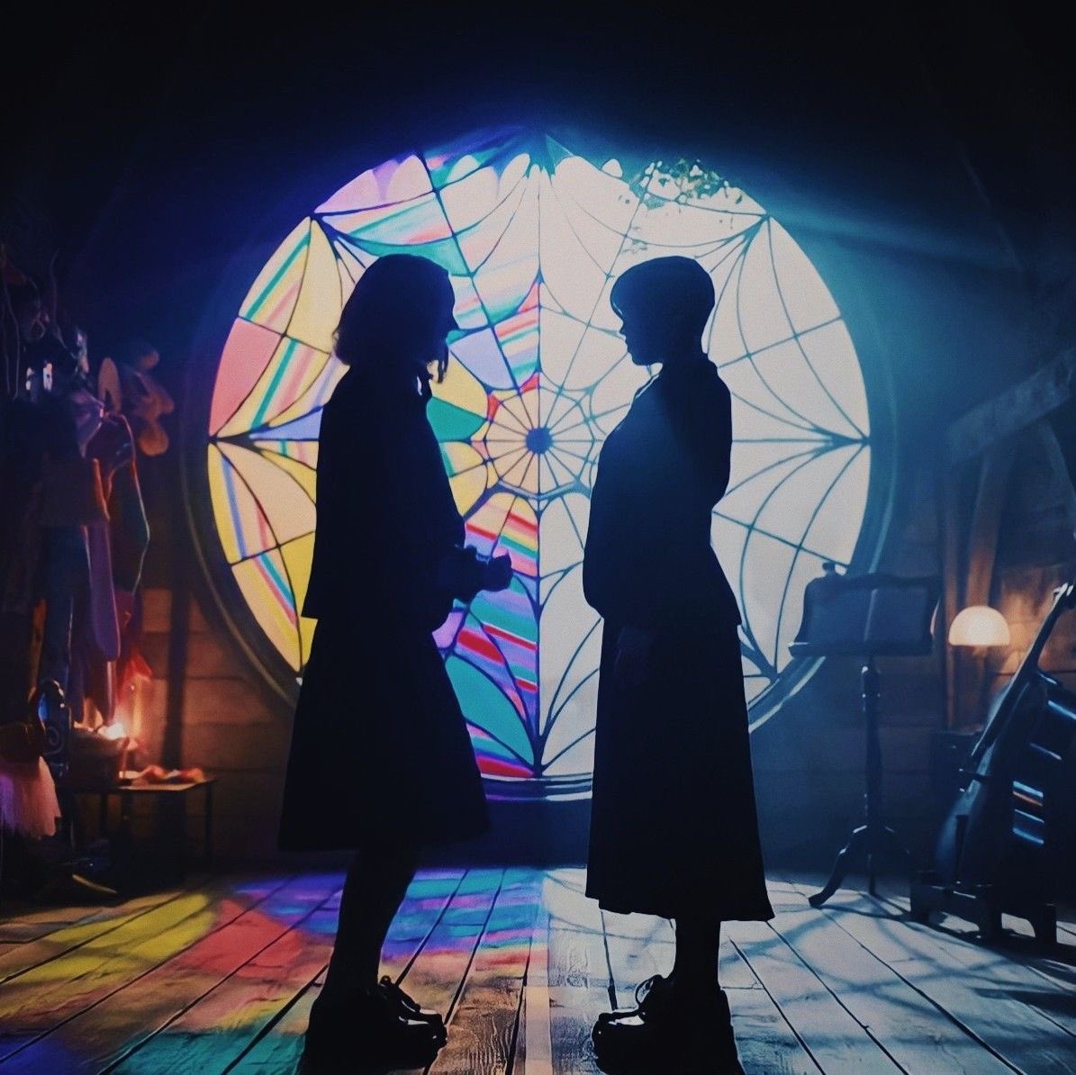 jennaslipfreckl's tweet photo. what is it with opposites attract enemies to friends roommates with subtextual queer undertones and their circular windows https://t.co/FluytHICeb