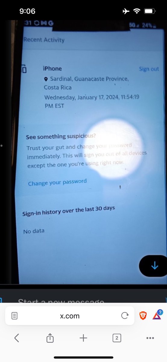 stevekombolis's tweet photo. @FBI @FBISeattle @elonmusk @TheJusticeDept @FBIDetroit @GovWhitmer @MIAttyGen @SenGaryPeters @FoxNews @NEWSMAX @CNN @nytimes @washingtonpost And just a reminder of some thd hacks where my phone would show two lines including a business line. Or my number would come up as NaviHealth Inc. Or listed 4x in my iPhone. Or my Yahoo Email would show I'm signed in from Costa Rica https://t.co/GYdh2lp3gE