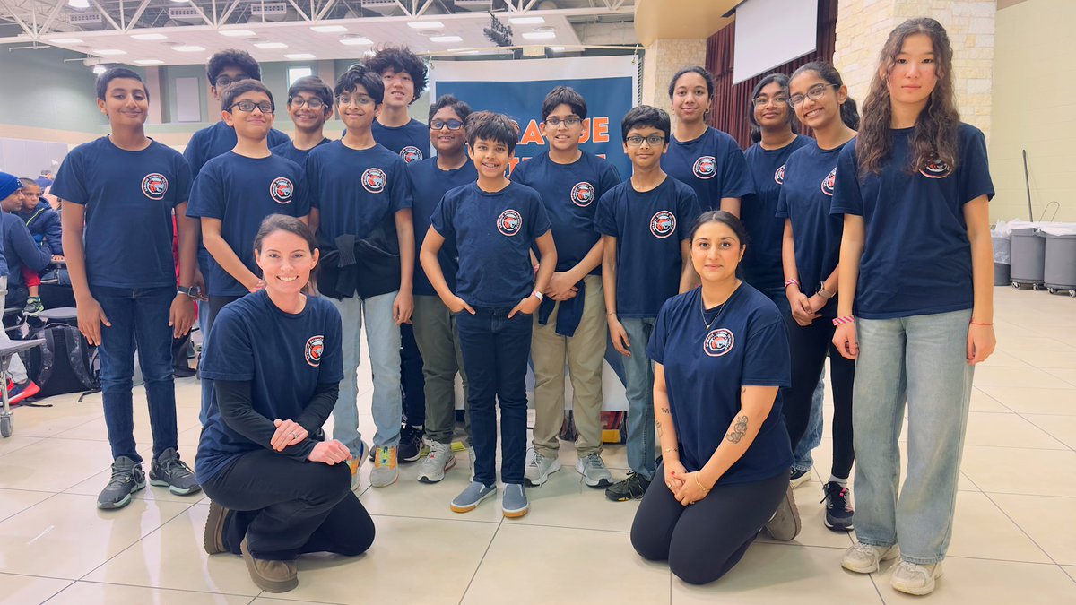 AliKazlauskas's tweet photo. Our @SpragueCubs SciOly Team showed up ready to compete against 36 other middle schools teams from all around Texas at the Anthony Science Olympiad Invitational today, earning 7th place overall! Way to show your GRIT Cubs! ๐ป๐ฅผ๐งช#TheSpragueWay @SandeepDharni92 @CFISDScience https://t.co/9ie0lSRuhw