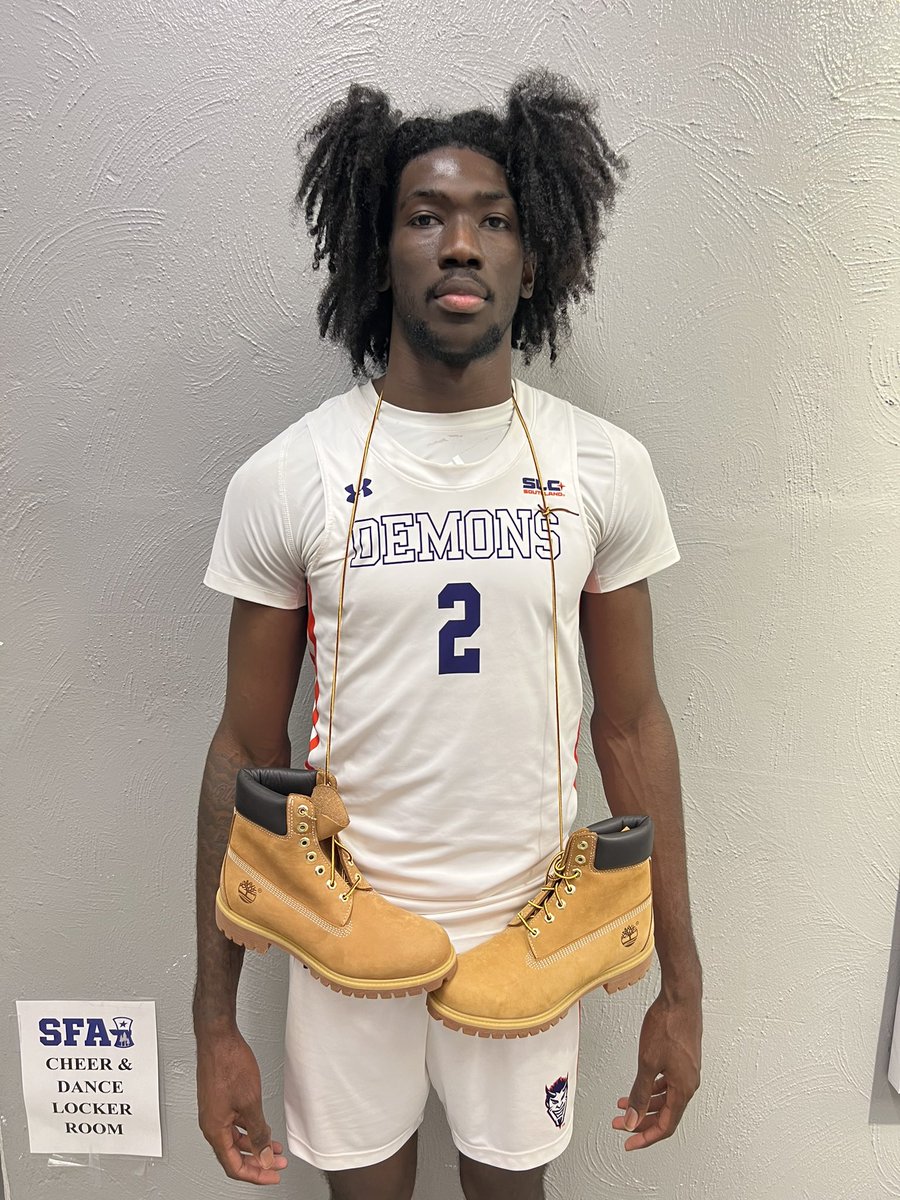 Congrats to Jerald Colonel (<a href="/jeraldcolonel/">Jeraldcolonel</a>) on winning the “Toughness Timbz” in the win today on the road against Stephen F Austin! #forkem