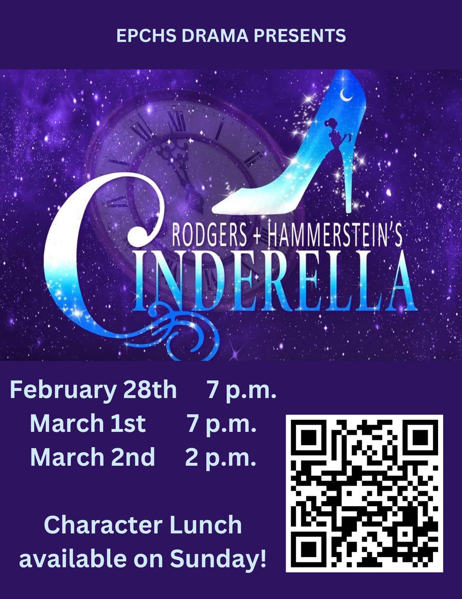 Be on the lookout for these two when you come to see “Cinderella”. They have MAGICAL potential! Don’t wait to get your tickets. cur8.com/16672/project/… <a href="/Epchs231/">EPCHS</a>