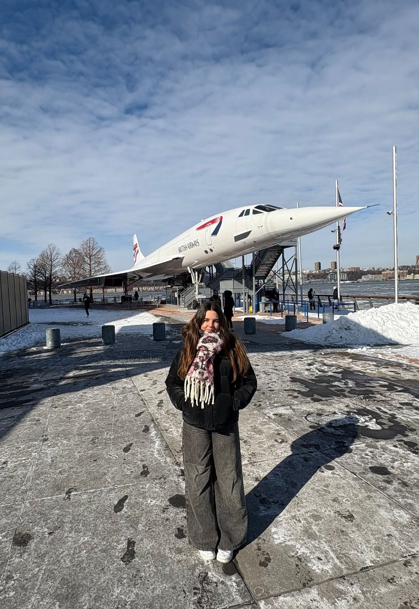La más aeronáutica con el Concorde 🙂‍↕️✈️