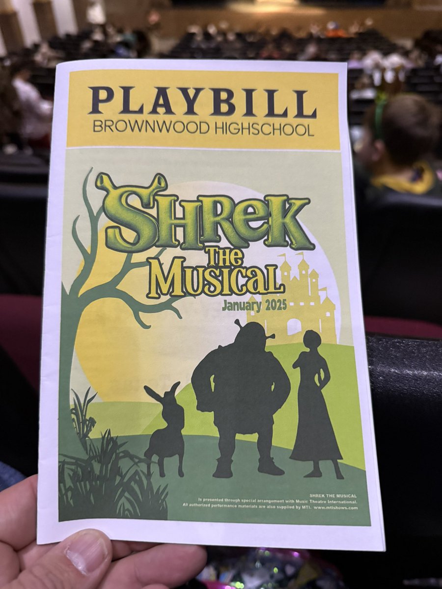 It’s a great show! A lot of talented students. One more chance to catch it tomorrow. Proud of all involved! #BwdPride #BwdArts