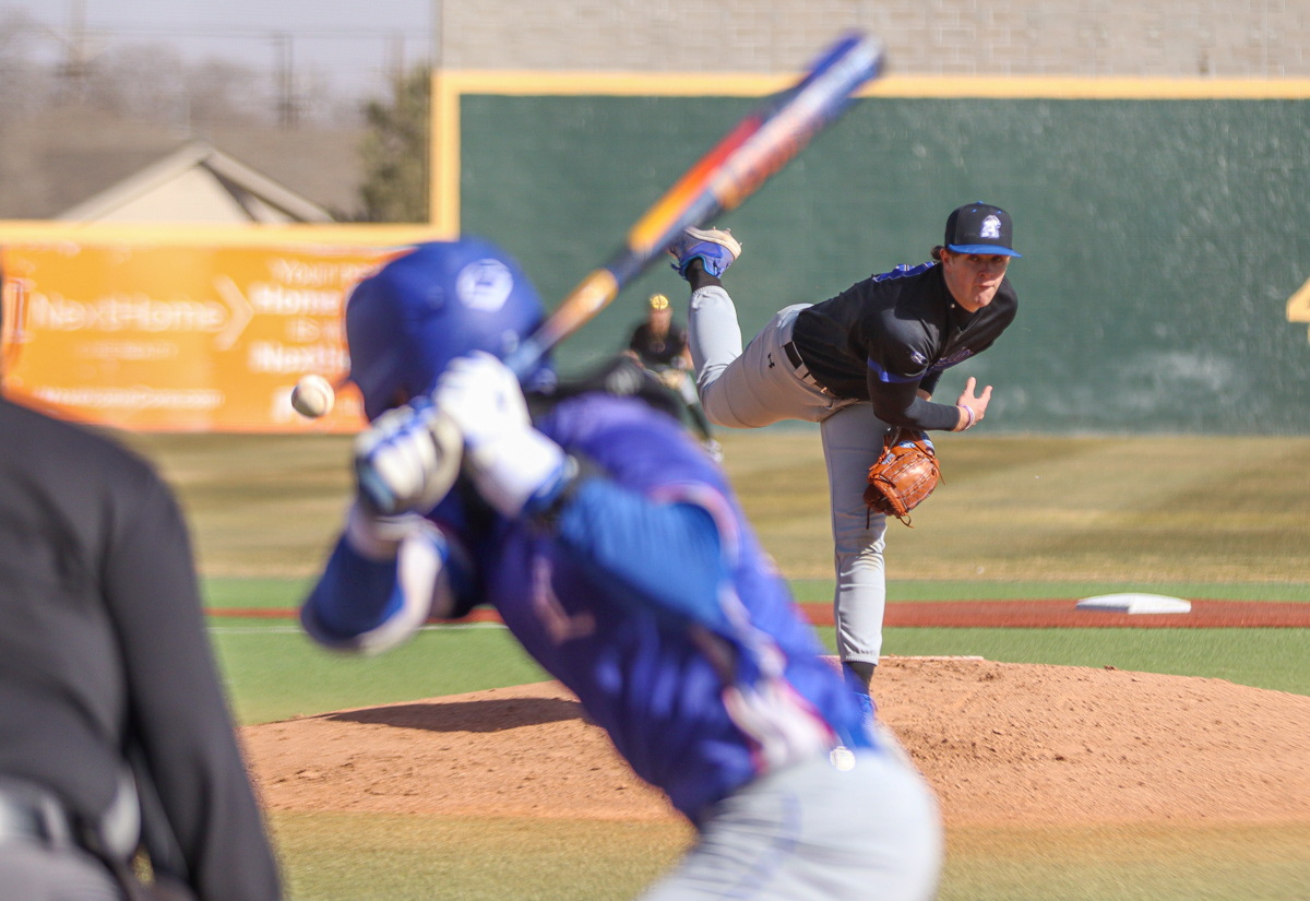 Logan Tibbett put forth a near-perfect performance on Friday in his first outing on the mound this spring.

The sophomore from Tulsa struck out three batters with 10 pitches during his one scripted inning on Friday against LCU.