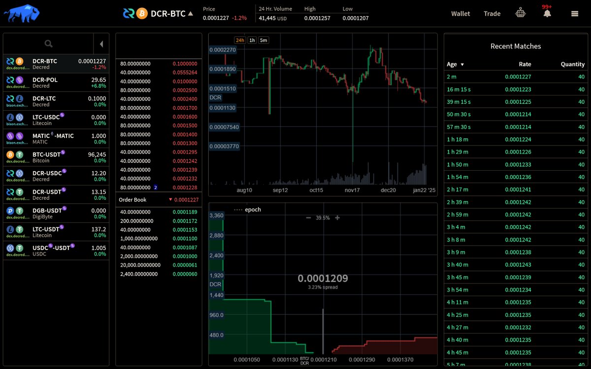 exitusdcr's tweet photo. @brian_armstrong @coinbase Decred developers are going to do the dev work to add BASE USDC to the @BisonWallet Atomic-Swap DEX.

Perhaps you could return the favor and list Decred?

It's seriously one of the best projects, and you guys listing non-stop memecoins is getting a bit out of hand. https://t.co/gXb5KTULt4