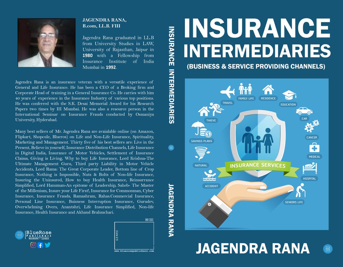 RanaJagendra's tweet image. #INSURING 
Only 44% of the 1.3 billion people in India have a health insurance. More than 56% of vehicles ply on Indian roads are uninsured. 
BLUEROSE STORE
bluerosepublishers.com/product/insuri…
AMAZON
amazon.in/dp/B07NDB6GWP?…
SHOPCLUES
shopclues.com/insuring-the-u…
FLIPKART
flipkart.com/insuring-theun…