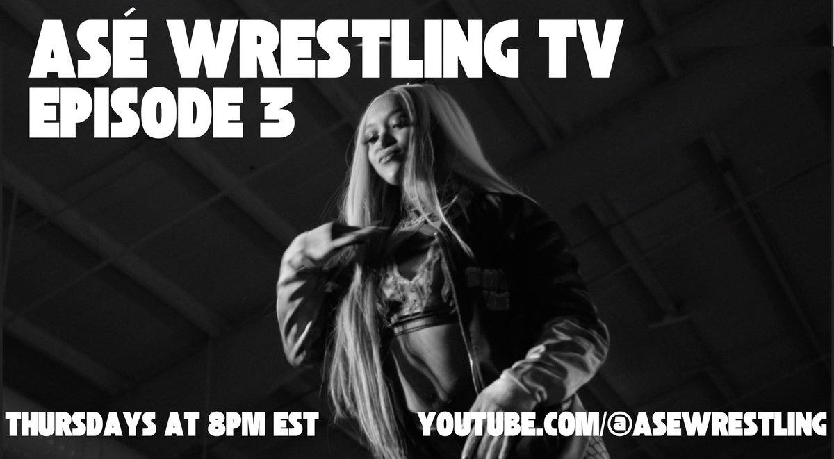 Watch Episode 3 of ASÉ WRESTLING TV:

Feat. <a href="/HoganKnowsBest3/">Kiera Hogan</a> , @charityking_ , <a href="/SwoleWorld/">Swoles World 🌍</a> , <a href="/SugarDunkerton/">Suge San Junipero</a> , <a href="/DLockPro/">“The Intergalactic Soul” Darius Lockhart</a> , <a href="/ReyhanInteus/">Cream Pie Papi</a> , <a href="/TheGiftedOne247/">The Gifted One</a> , <a href="/MovieMyk_/">Your Filmmaker</a> <a href="/dlobrown75/">D'Lo Brown</a> and more! 

#ASETV

youtu.be/Xj_r-AckidE?si…