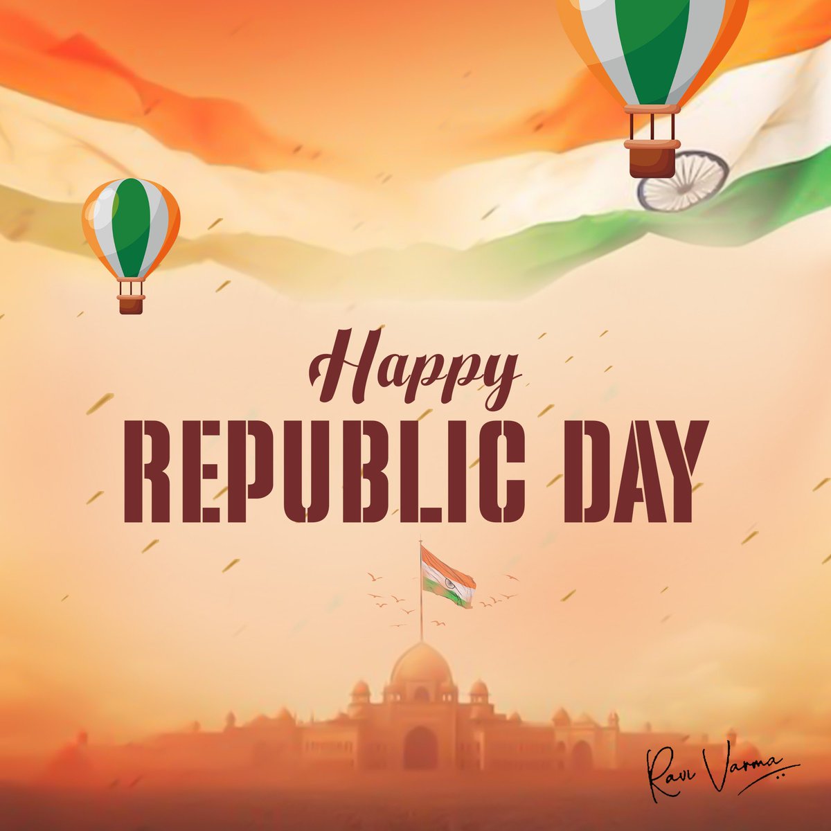 ಗಣರಾಜ್ಯೋತ್ಸವದ ಶುಭಾಶಯಗಳು!

#HappyRepublicDay