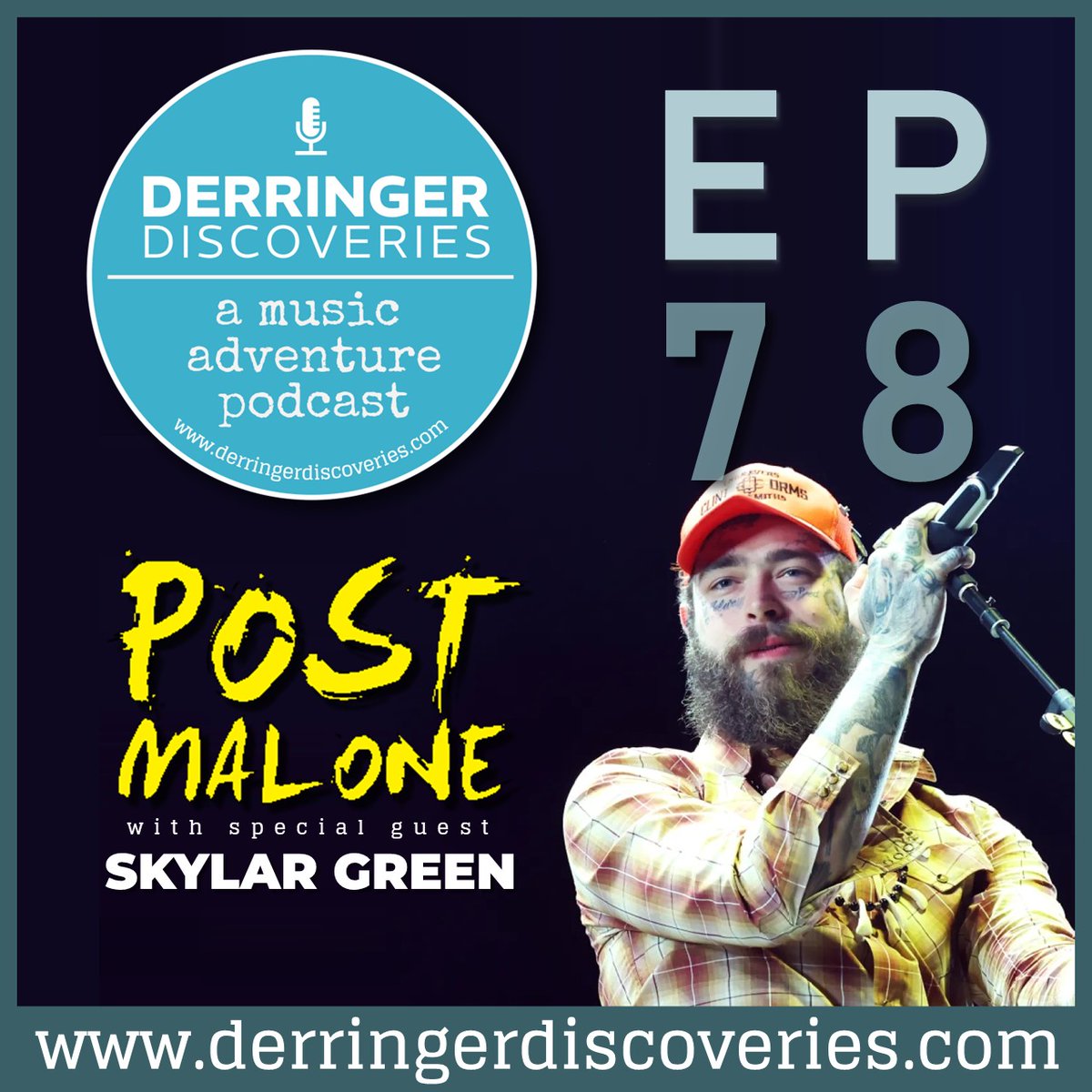 Derringer Discoveries (@derringerpod) on Twitter photo Tune in as Skylar Green joins Team Derringer, shares her favorite Post Malone songs, and enthusiastically transforms co-host Paul Derringer from a skeptic into a devoted fan!
Episode & show notes: derringerdiscoveries.com/078
<a href="/PostMalone/">Post Malone</a>
#podcast #music #hitmaker #teamderringer Tune in as Skylar Green joins Team Derringer, shares her favorite Post Malone songs, and enthusiastically transforms co-host Paul Derringer from a skeptic into a devoted fan!
Episode & show notes: derringerdiscoveries.com/078
<a href="/PostMalone/">Post Malone</a>
#podcast #music #hitmaker #teamderringer