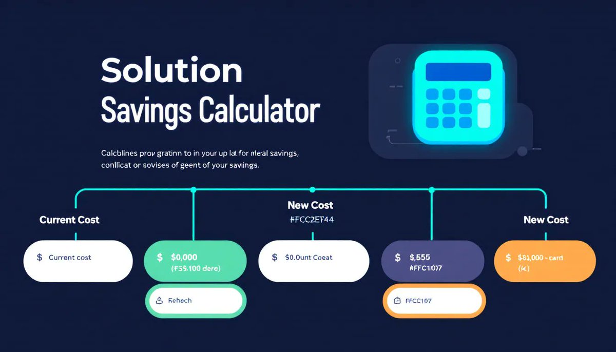 PulsaFutura's tweet image. Maximize your ROI with our Solution Savings Calculator! See how much you can save and efficiently manage costs: pulsafutura.com/solution-savin…

#CostSavings #ROItool