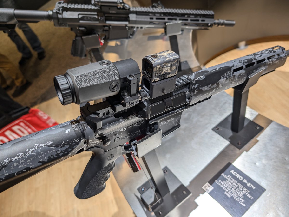 novelarms's tweet image. SHOT SHOW 2025！

Aimpoint2025新商品
■ACRO P-2のニューカラー Sniper Grey Tiger Stripe

#shotshow2024 #shotshow
#ノーベルアームズ #Aimpoint