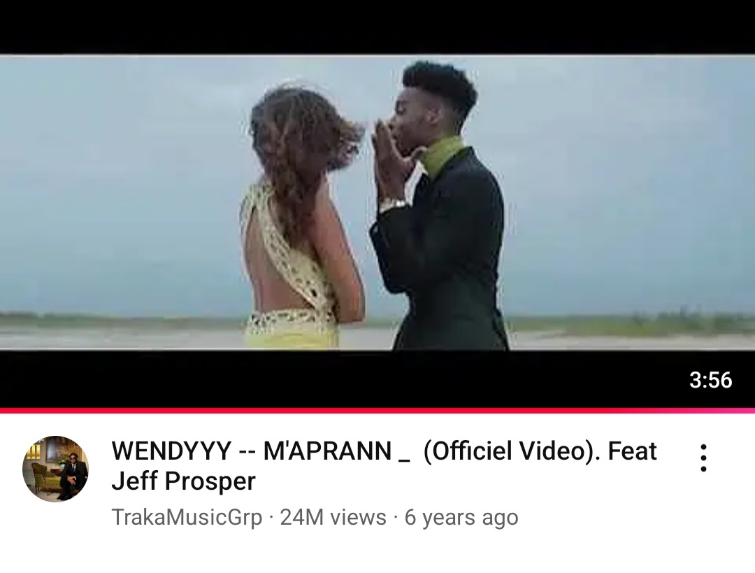 anmweyyy's tweet photo. 32 Bars Rap fè 24M views sou YouTube..
• #1 Video Rapè Hmi ki gen plis views
• Mizik Magic Touch pwodui ki gen plis Views...#JeffProsper 
     C L A S S I C

👑Rap Wendyyy te toujou pwomèt :
- Hit 
- Chif 
- Enpak 

😒Sof sekirite Rap li pa pwomèt,paskel pa Lapolis‼️ https://t.co/4XHr5bfir3