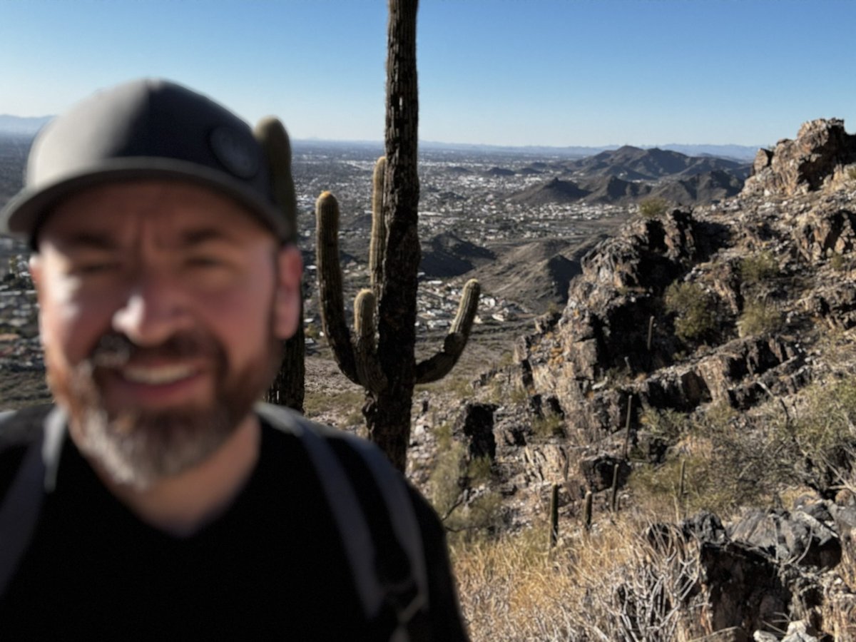 Thursday afternoon hike at Piestewa Peak, Phoenix, AZ