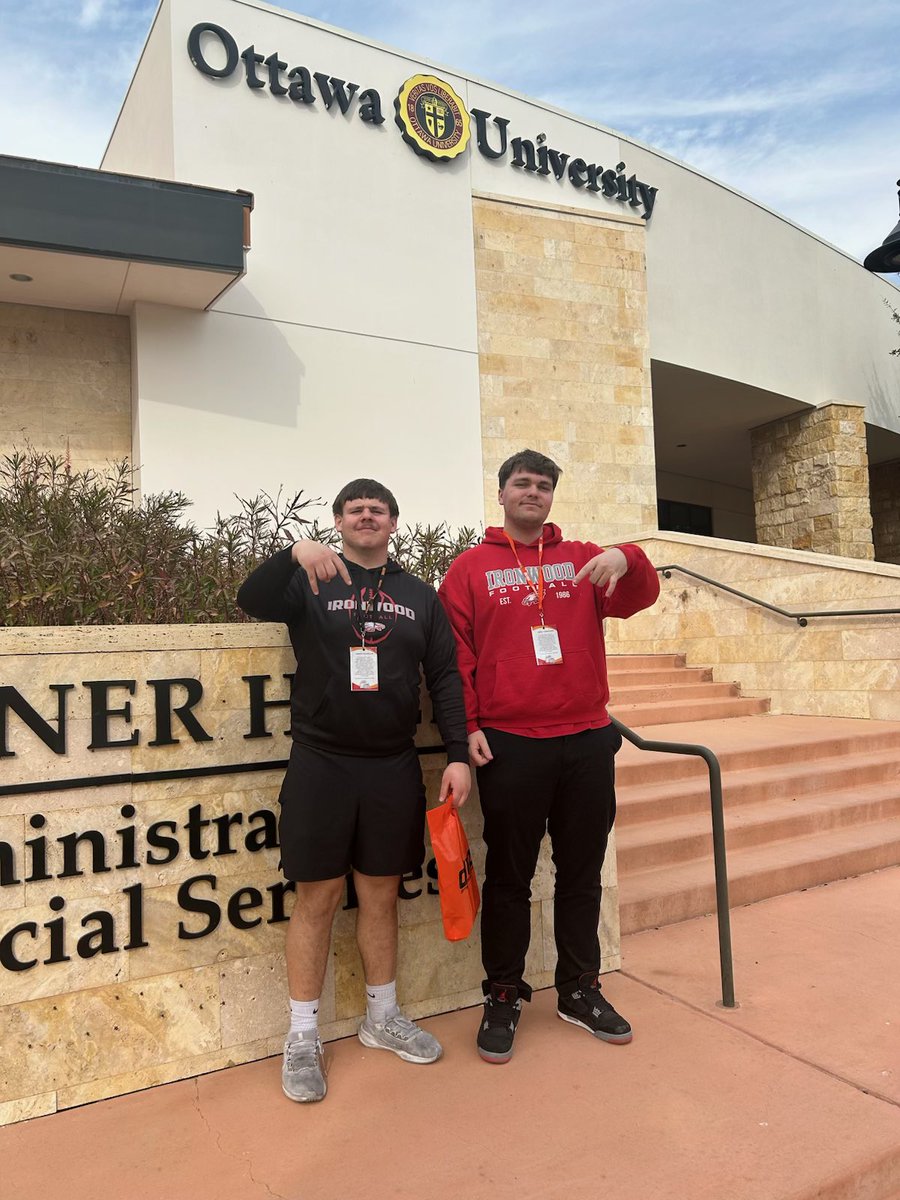 Tyler Keough (@tylerkeough33) on Twitter photo Got done with my first ever visit! Thank you <a href="/OUAZFootball/">OUAZ Football</a> for this opportunity! Super grateful for this and thanks <a href="/Jacob_Ganote/">Coach Ganote</a> for the invite! #AGTG
<a href="/OUAZFootball/">OUAZ Football</a> <a href="/IronwoodFball/">Ironwood Eagles Football</a>
<a href="/CoachStillings/">Tony Stillings</a> <a href="/Coach_Nesbitt/">Mike Nesbitt</a>
<a href="/ethanmccluske/">ethan</a> Got done with my first ever visit! Thank you <a href="/OUAZFootball/">OUAZ Football</a> for this opportunity! Super grateful for this and thanks <a href="/Jacob_Ganote/">Coach Ganote</a> for the invite! #AGTG
<a href="/OUAZFootball/">OUAZ Football</a> <a href="/IronwoodFball/">Ironwood Eagles Football</a>
<a href="/CoachStillings/">Tony Stillings</a> <a href="/Coach_Nesbitt/">Mike Nesbitt</a>
<a href="/ethanmccluske/">ethan</a>