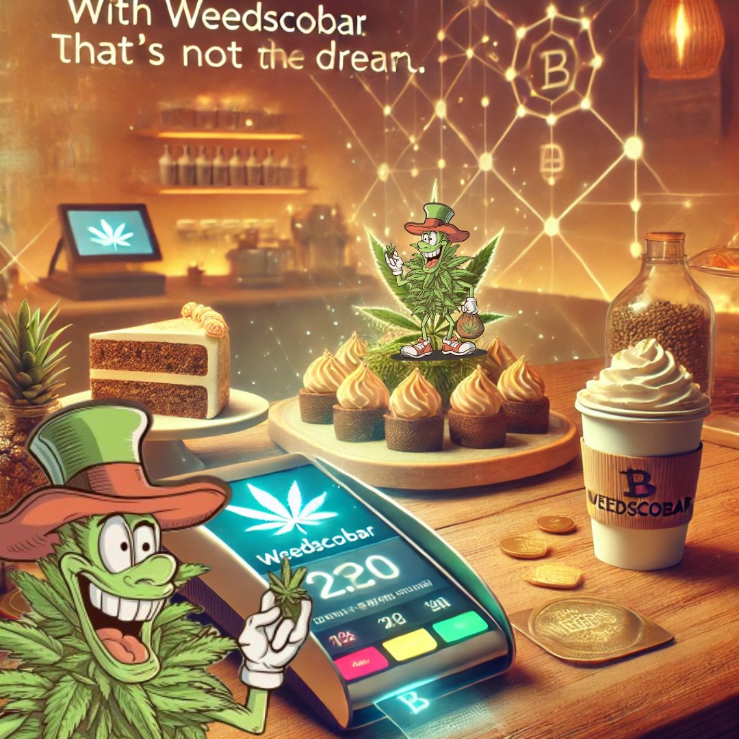 weedscobar's tweet photo. Imagine buying weed seeds, coffee, and cake using crypto @elonmusk
With Weedscobar, that’s not a dream. It’s the future. 🚀🌿 #WeedCrypto #Weedscobar #Crypto https://t.co/LRjeGVcSdd
