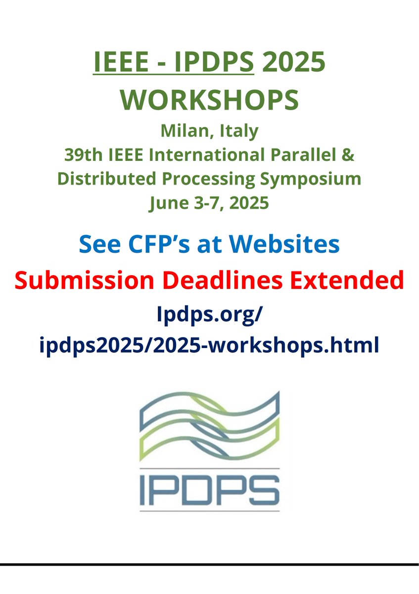 IPDPS (@ipdps) on Twitter photo 