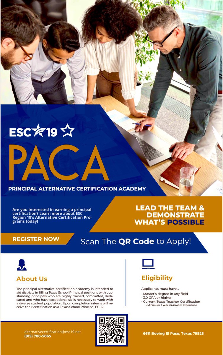 ✨NEW COHORT!✨Step into your future with the Principal Alternative Certification Academy, March 2025!Embark on a transformative journey to master instructional leadership, strategic decision-making, &amp; community building. Make a difference! Apply now! #WeR19 #LeadershipMatters