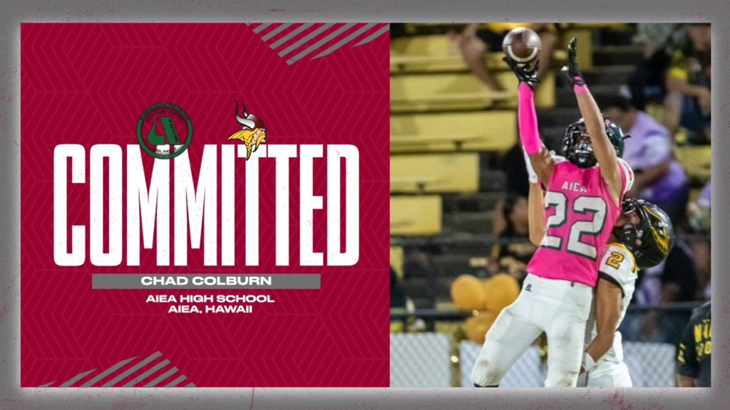 Chad Colburn (@chad_colburn22) on Twitter photo After a lot of thought Iโve decided to continue my academic and athletic career at <a href="/VCSU_Football/">VCSU Football</a> !
Thank you to my family, coaches, and teammates for helping me get to this point. Excited for whatโs to come! #commited
<a href="/atown_media/">A-Town Media</a> <a href="/CoachYorek/">Dustin Yorek</a> <a href="/TheCoachBouma/">Brandon Bouma</a> After a lot of thought Iโve decided to continue my academic and athletic career at <a href="/VCSU_Football/">VCSU Football</a> !
Thank you to my family, coaches, and teammates for helping me get to this point. Excited for whatโs to come! #commited
<a href="/atown_media/">A-Town Media</a> <a href="/CoachYorek/">Dustin Yorek</a> <a href="/TheCoachBouma/">Brandon Bouma</a>
