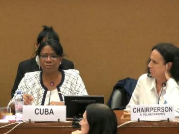 AnayansiRCamejo's tweet photo. En Día Internacional de la Mujer en el Multilateralismo, enorgullece la contribución de las féminas cubanas al sistema multilateral, siempre promoviendo la paz, el desarrollo sostenible, los derechos humanos y la cooperación. Somos parte de la #DiplomaciaRevolucionaria #Cuba https://t.co/Nohdkas6oX