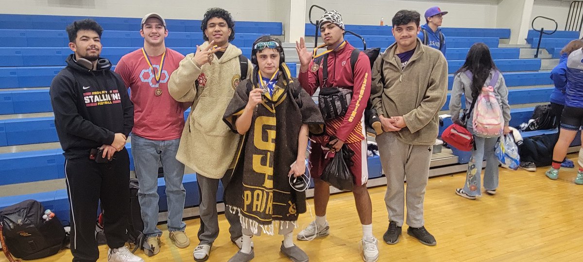 All the placers at Custer County
Isaac 2nd
T'ui, Jordan, Brendan 3rd
Antoine and Ruben 5th
