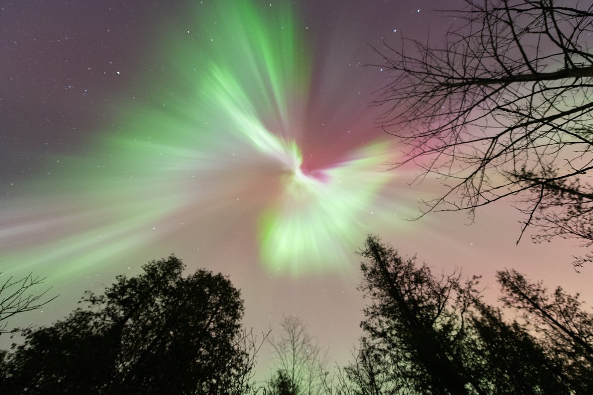 If you've never been to Minnesota's North Shore, it's worth a trip.

I shot these during a big Aurora display this past year. It was absolutely stunning. The middle picture is my favorite. It's taken at Tettagouche State Park, but the third is my daughter's fave. Of course, she
