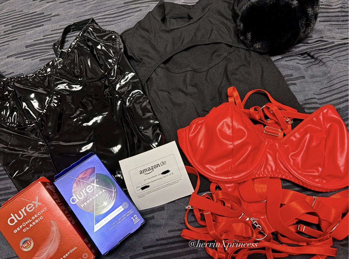 herrinXprincess's tweet photo. Meine letzten Geburtstags Geschenke sind eingetroffen 🎉

Ich nehme auch noch nachträgliche Geschenke an. Schreib mir dm für den Link zu meiner Wunschliste! 😜

#goddess #herrin #göttin #paypig #sklave #moneydom #cuck #findom #femdom #zahlschwein #geldherrin #zahlfotze #beta https://t.co/kGkbe6BhFF