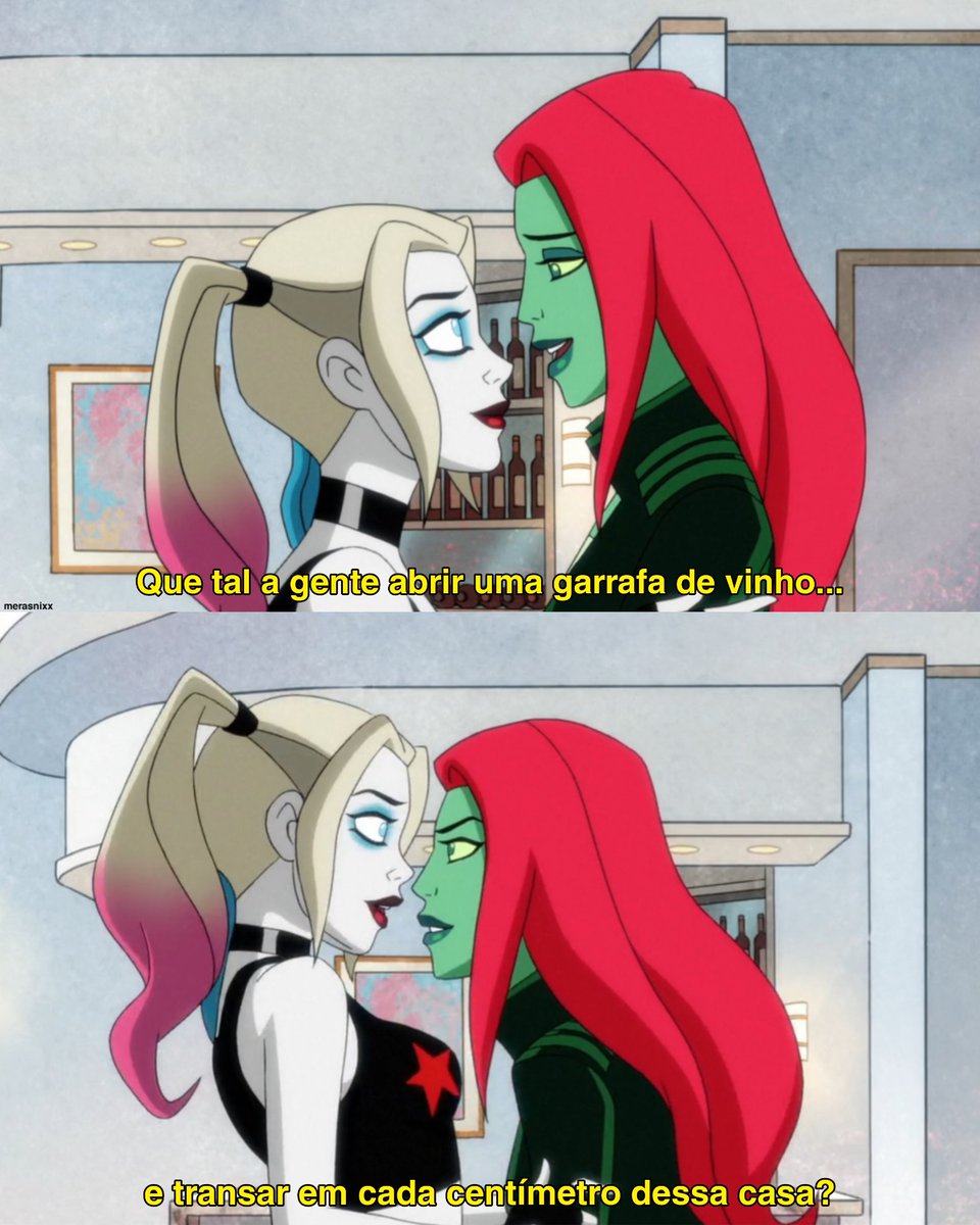 a ivy com tesão de 5 madonnas nessa temporada de harley quinn