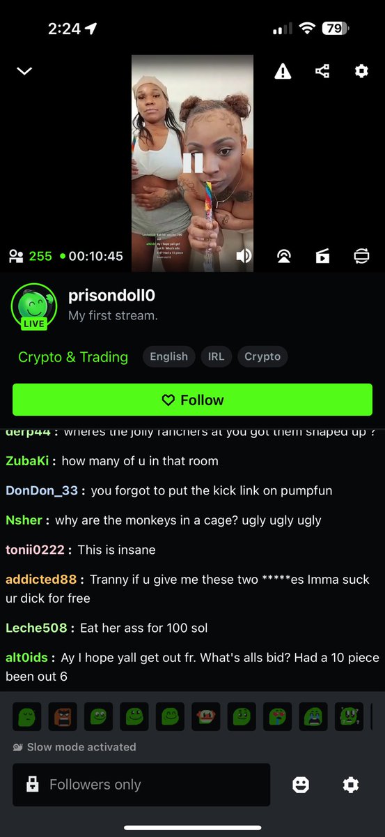 _AdvancedMonkey's tweet image. This is crazy . Everyone is streaming trying to get rich off memecoins. 

In prison live streaming a memecoins.

Will everyone stream 2 Billys in the future?

Will $BILLYS Flip $MOG and $MLG?

What would $Murad think?