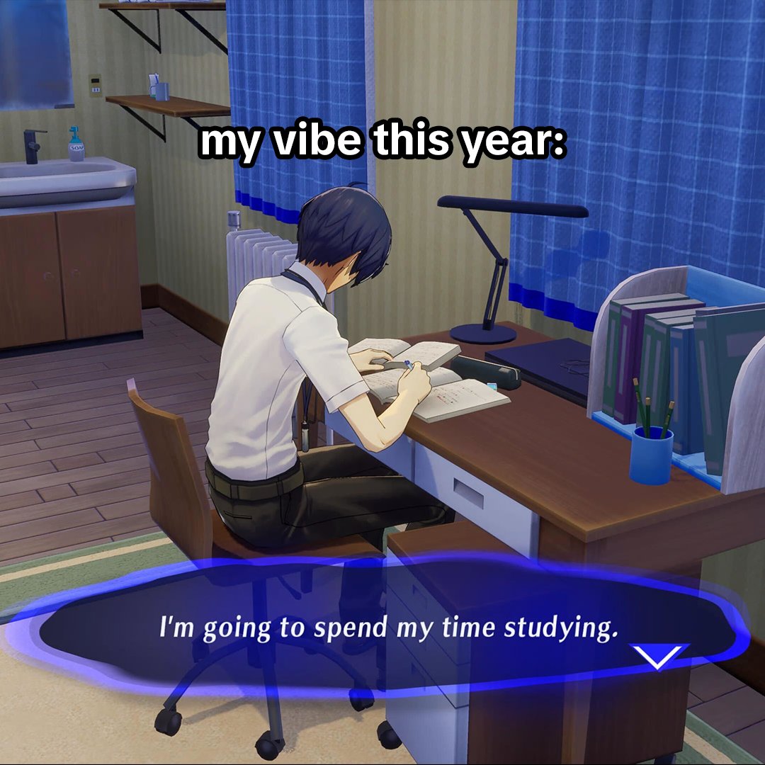 this is the year I become the main character