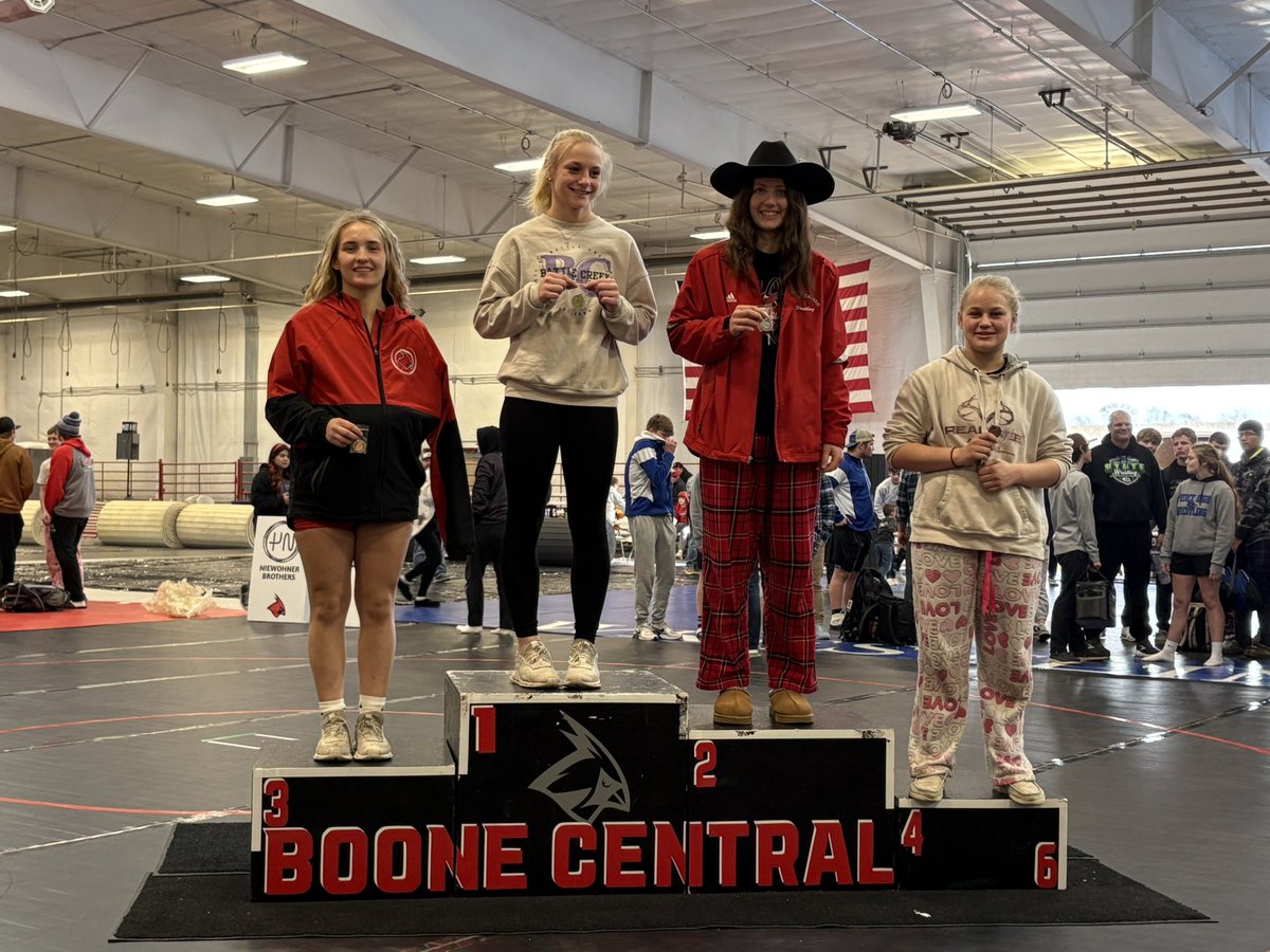 Midstates Conference Tournament Runner Up at 130lbs. Congrats Micheli Fisher! 🥈 💥 #norfolkcatholic
