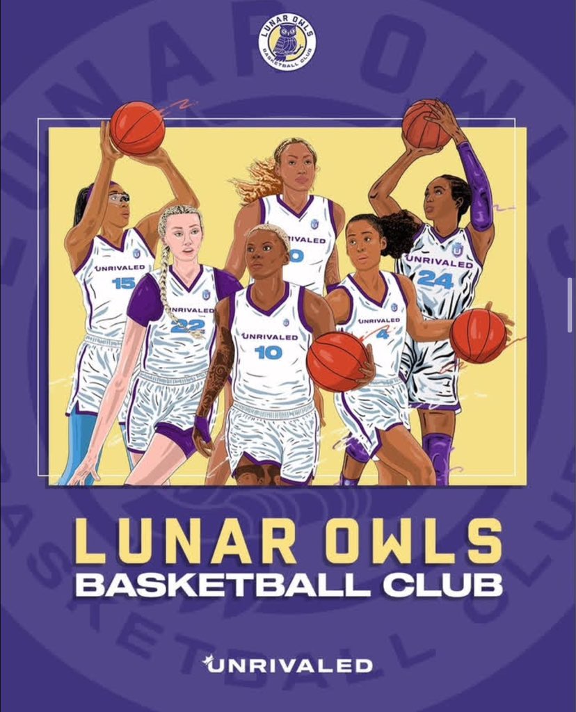 UnrivaledUpdate's tweet image. Tune in later to the Unrivaled Games today!
—
Rose VS. Mist BC @  6:00 PM (EST) 🌹🌫️
Lunar Owls VS. Ohantom BC @ 7:00 (EST) 🦉👻 

Games can be streamed on TNT &amp;amp; HBO Max.