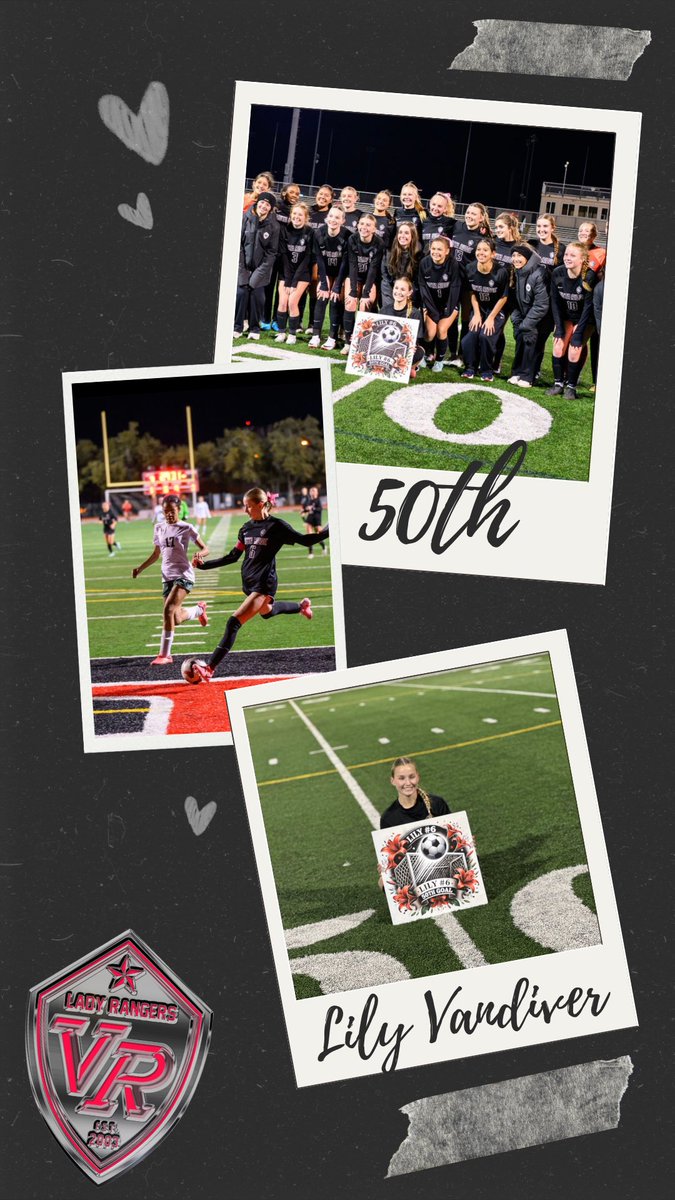 Vista Ridge Lady Ranger Soccer ⚽️🇺🇸 (@vrlrsoccer) on Twitter photo Huge Congratulations for <a href="/VRLRSoccer/">Vista Ridge Lady Ranger Soccer ⚽️🇺🇸</a> Lady Ranger <a href="/LilyVan_Soccer6/">Lillian Vandiver</a> on scoring her 50th Career HS goal. So proud of you for achieving this amazing milestone.
Special thanks to <a href="/jasonmoodytx/">jasonmoodytx</a> for the photography last night. #VRTWD <a href="/MeanGreenSoccer/">UNT Soccer</a> <a href="/LeanderisdATH/">Leander ISD Athletics</a> <a href="/tascosoccer/">TASCO</a> Huge Congratulations for <a href="/VRLRSoccer/">Vista Ridge Lady Ranger Soccer ⚽️🇺🇸</a> Lady Ranger <a href="/LilyVan_Soccer6/">Lillian Vandiver</a> on scoring her 50th Career HS goal. So proud of you for achieving this amazing milestone.
Special thanks to <a href="/jasonmoodytx/">jasonmoodytx</a> for the photography last night. #VRTWD <a href="/MeanGreenSoccer/">UNT Soccer</a> <a href="/LeanderisdATH/">Leander ISD Athletics</a> <a href="/tascosoccer/">TASCO</a>