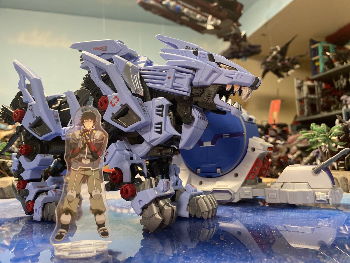 ZOIDS LIGER ZERO RAY GREG ver. 1/72 AZ Liger Zero Ray Gregg Version