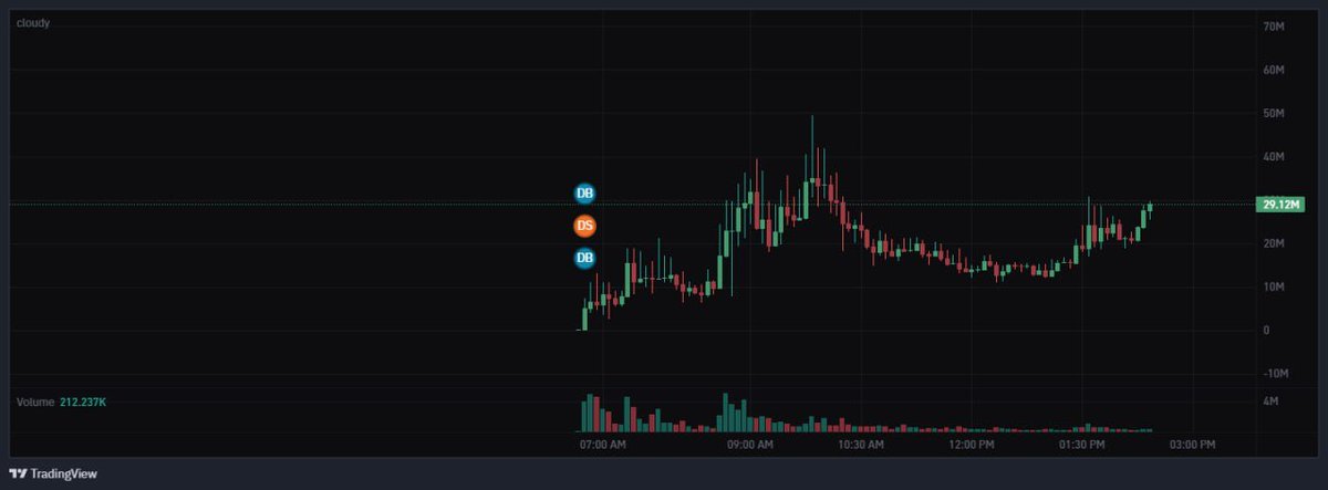 moduslux's tweet image. aped some $cloudy