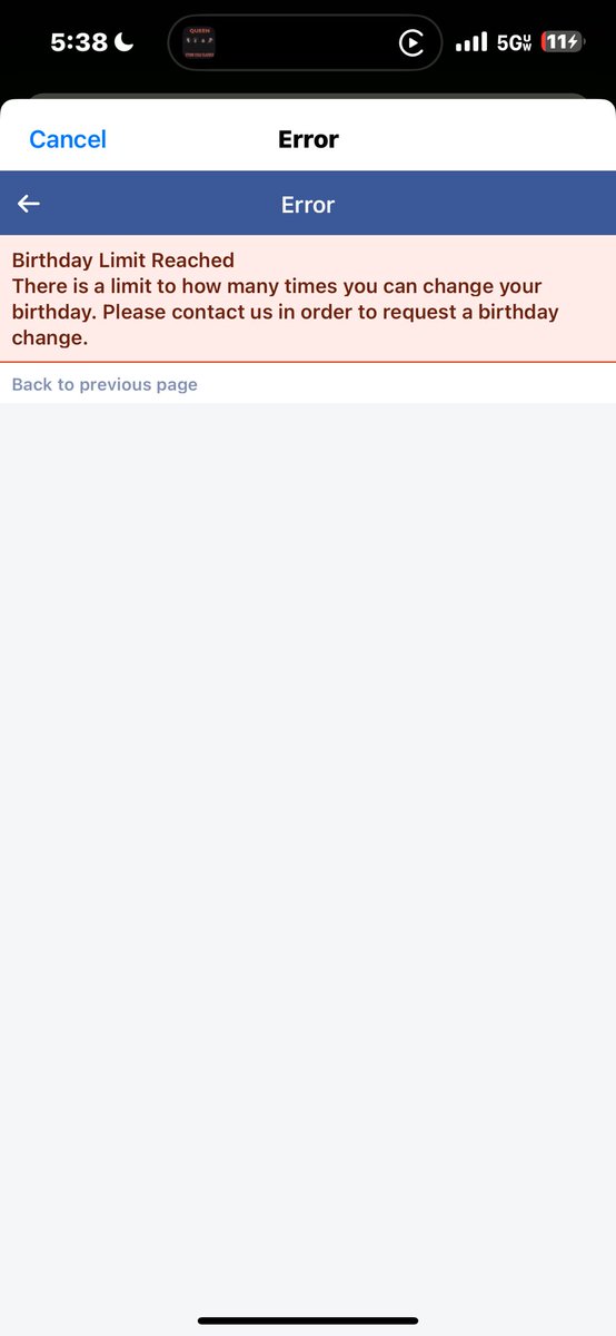 thekellyb3's tweet photo. Hey @facebook, there’s is literally no way to change my birthday on my account. It says to contact you and there is no way to do this. It’s been incorrectly synced with a business page that I helped a friend set up. Please help! #facebookhelp https://t.co/56CKmj5lXV