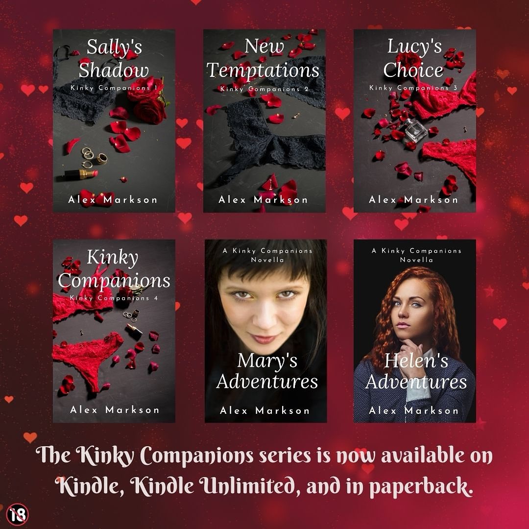 January seems to go on forever. So plenty of dark evenings, and my spicier alter ego has just the thing!

Marcus, Sally, and Lucy’s story is one of passion, fantasies, family mysteries, and a lot of … exploration

Be sure to read the warnings before diving between the pages!