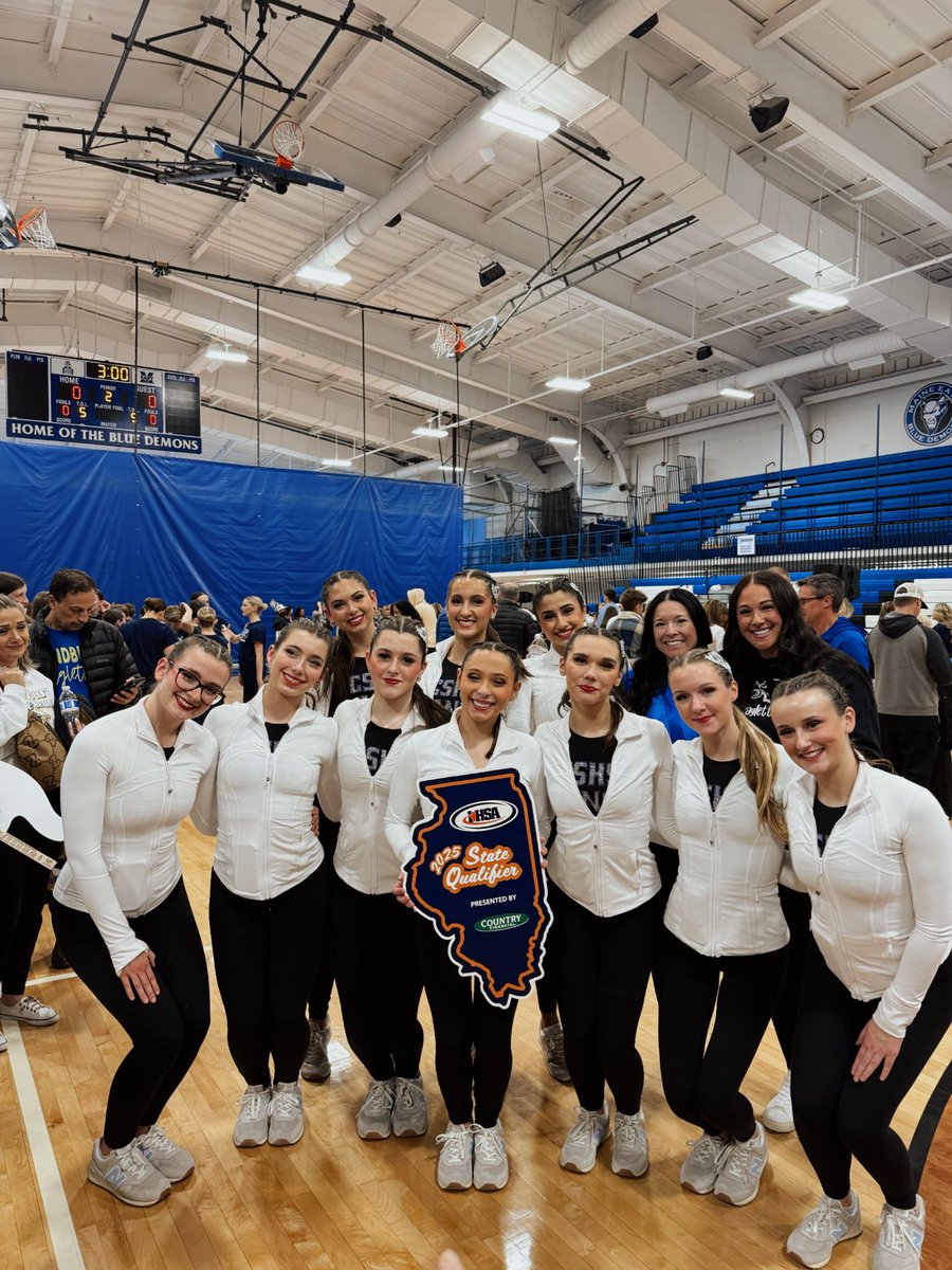 We are IHSA state bound!✨💙

We are incredibly grateful to our families &amp; fans  for your unwavering support today! Your encouragement and energy have been instrumental in our success, and we couldn’t have done it without you!