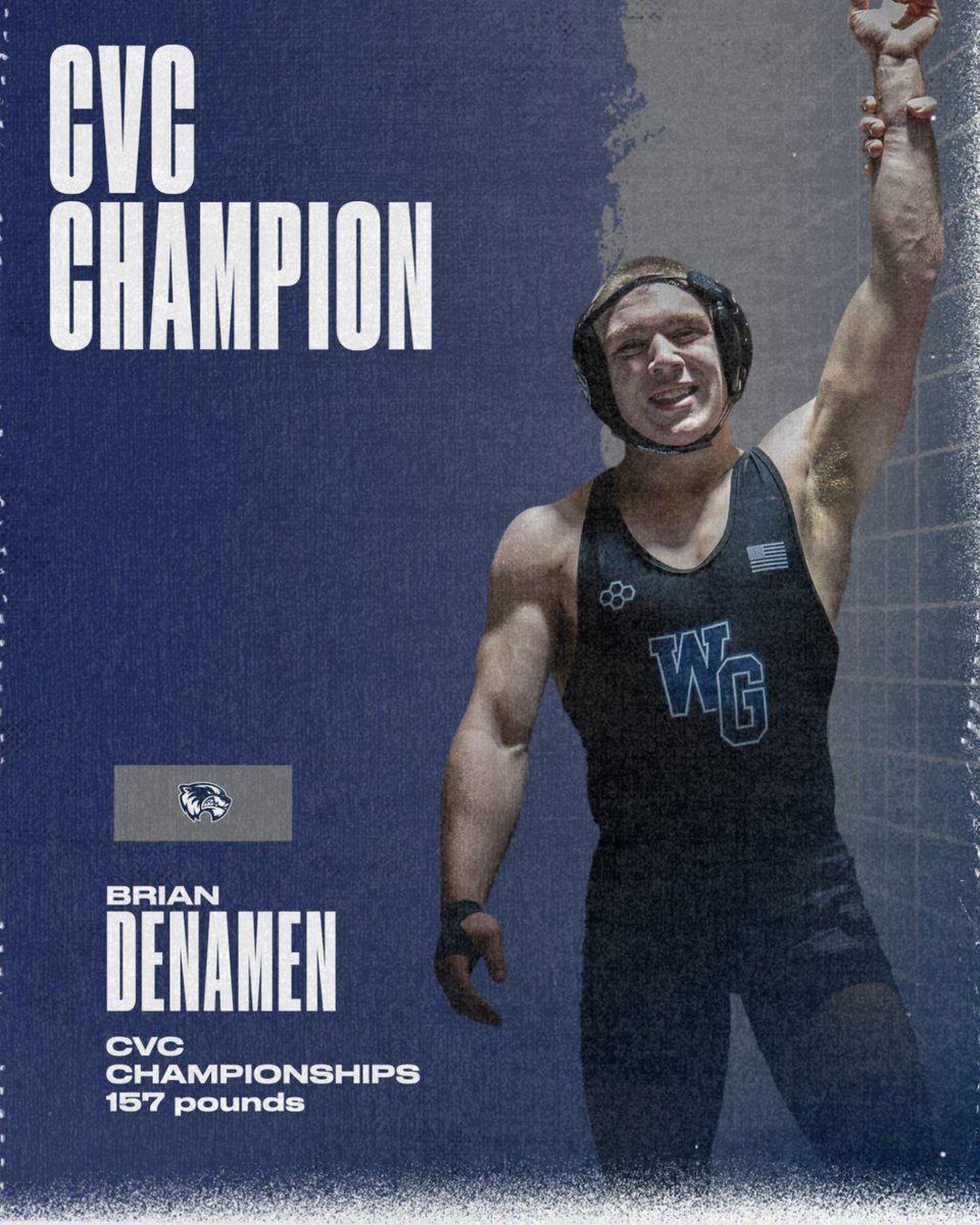 Brian Denamen brought home the CVC Championship at 157 pounds!