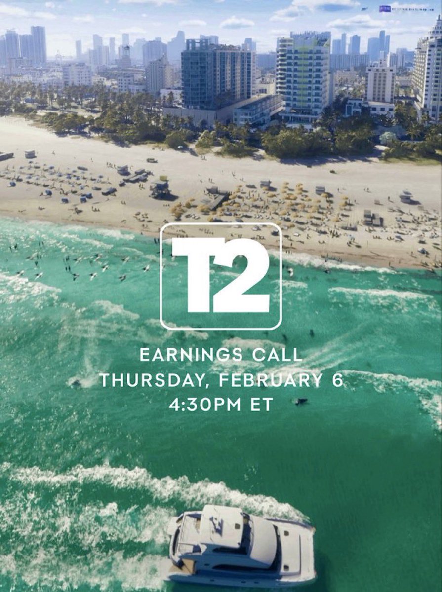 GTA6XMedia's tweet photo. February 6th, Take Two Call! Keep eyes on Rockstar next week! #GTA6 https://t.co/q7XJwBrBsS