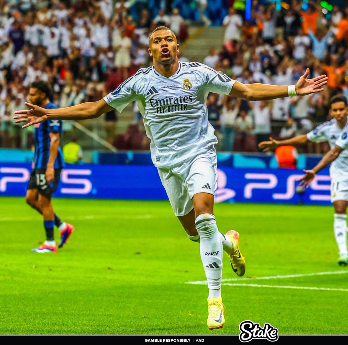Kylian Mbappé’s first 22 goals for Real Madrid.

A thread