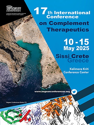 This year's Aegean Conference on Complement Therapeutics features a speaker roster that promises to engage the audience, fostering a productive scientific debate and cross-pollination of ideas across diverse disciplines. A great mix of leading experts and emerging talent in